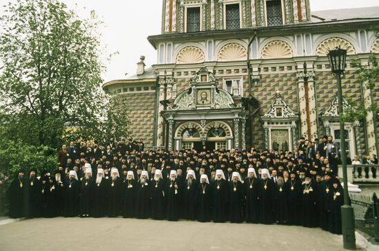 Newly-elected Patriarch of Moscow and All Russia Alexy II