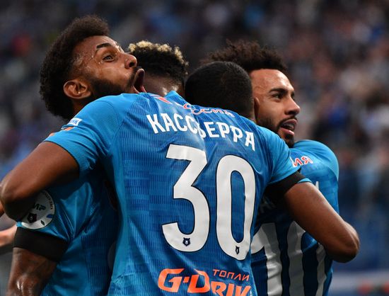 Russia Soccer Premier-League Zenit - Rostov