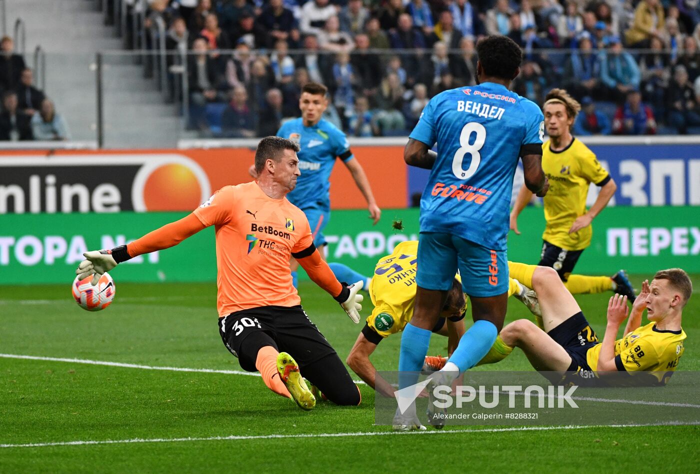 Russia Soccer Premier-League Zenit - Rostov