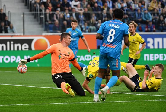Russia Soccer Premier-League Zenit - Rostov
