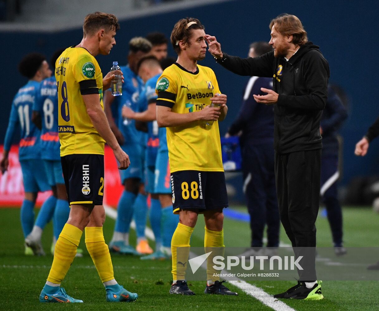 Russia Soccer Premier-League Zenit - Rostov