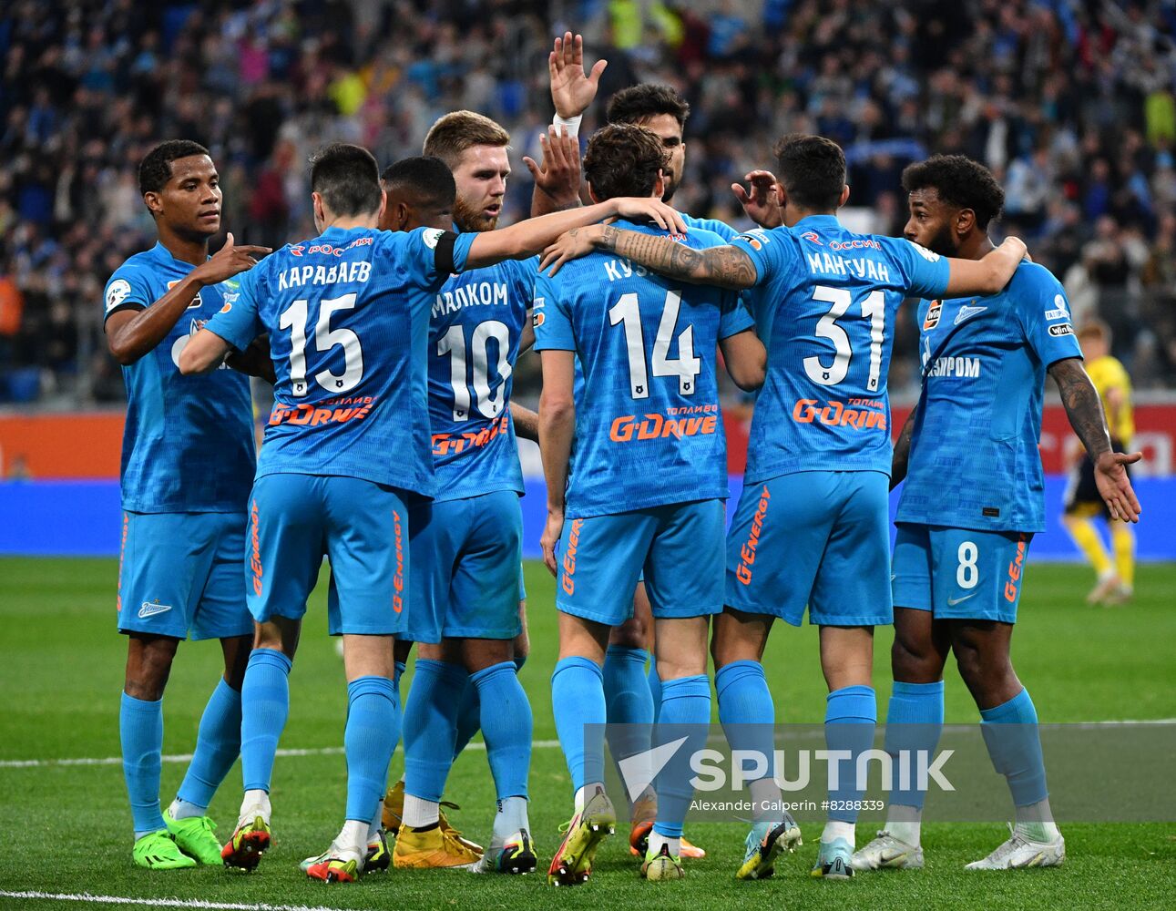 Russia Soccer Premier-League Zenit - Rostov