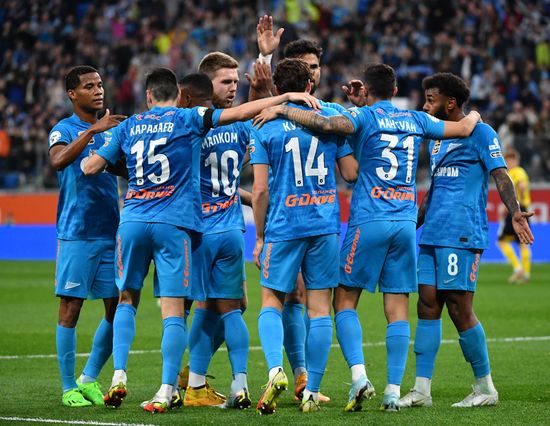 Russia Soccer Premier-League Zenit - Rostov