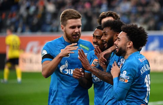 Russia Soccer Premier-League Zenit - Rostov