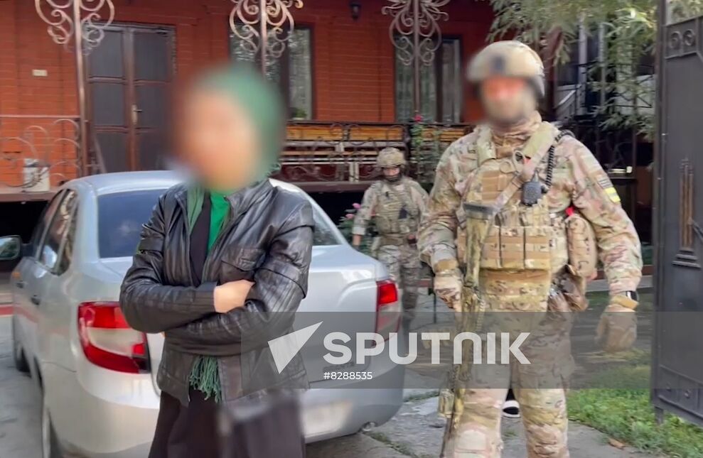 Russia Terrorists Detention