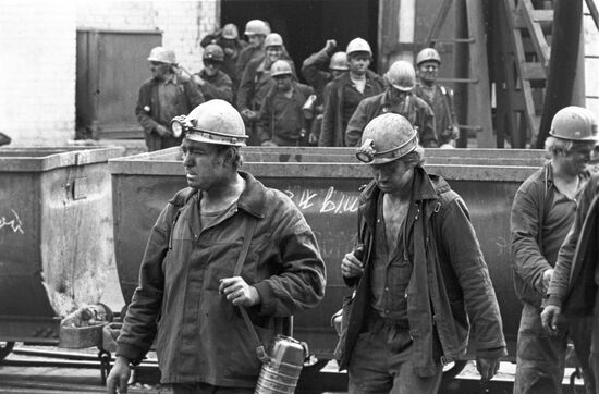 Ukrainian coal miner Anatoly Asyutchenko
