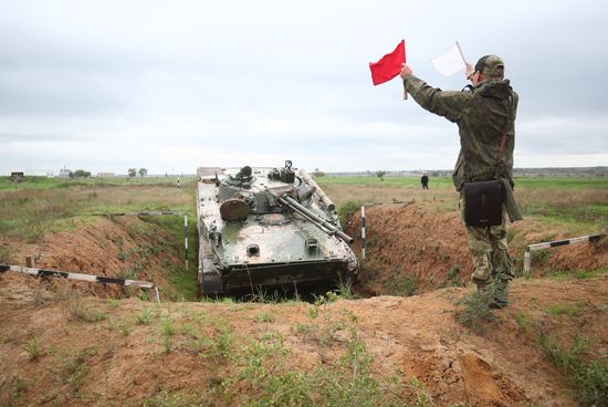 Russia Ukraine Military Operation Partial Mobilisation Training