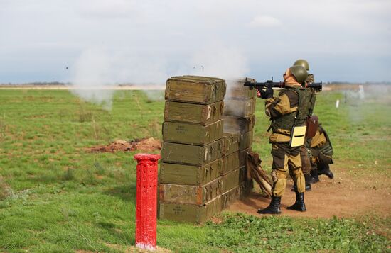 Russia Ukraine Military Operation Partial Mobilisation Training