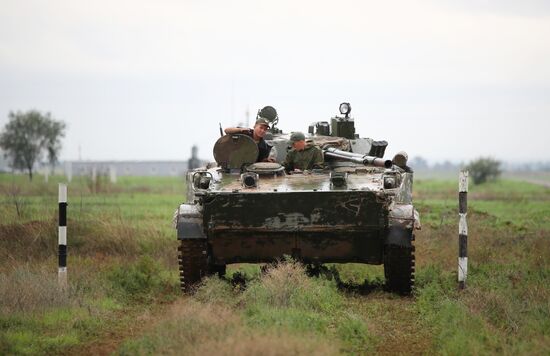 Russia Ukraine Military Operation Partial Mobilisation Training