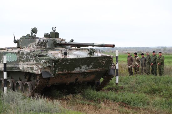 Russia Ukraine Military Operation Partial Mobilisation Training