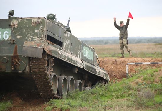Russia Ukraine Military Operation Partial Mobilisation Training