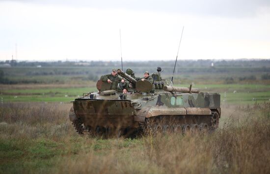 Russia Ukraine Military Operation Partial Mobilisation Training