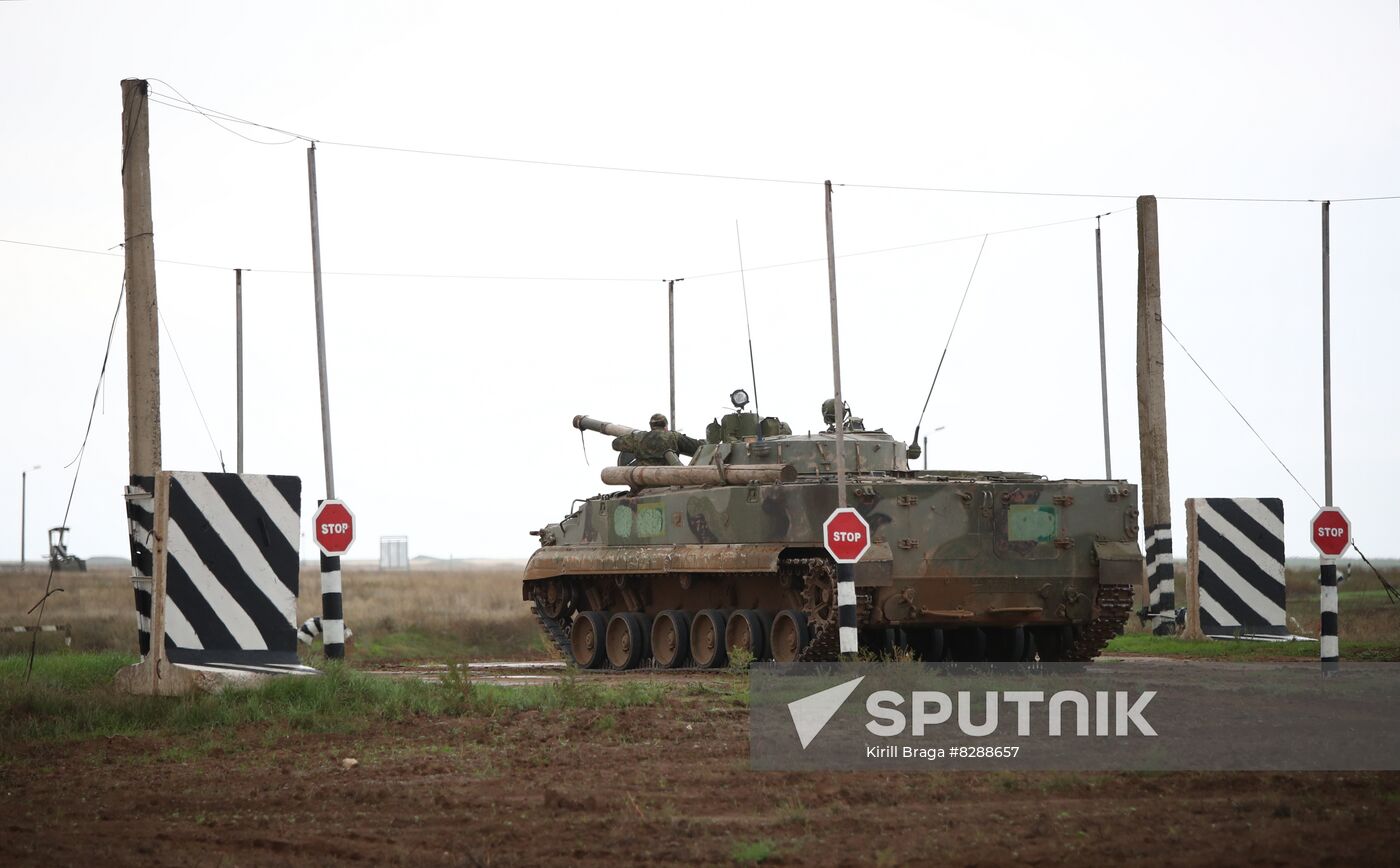 Russia Ukraine Military Operation Partial Mobilisation Training