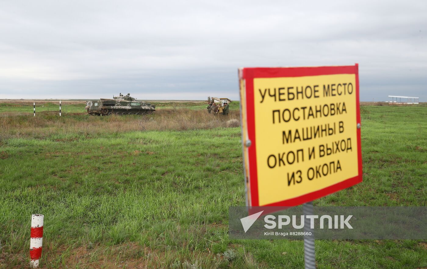 Russia Ukraine Military Operation Partial Mobilisation Training