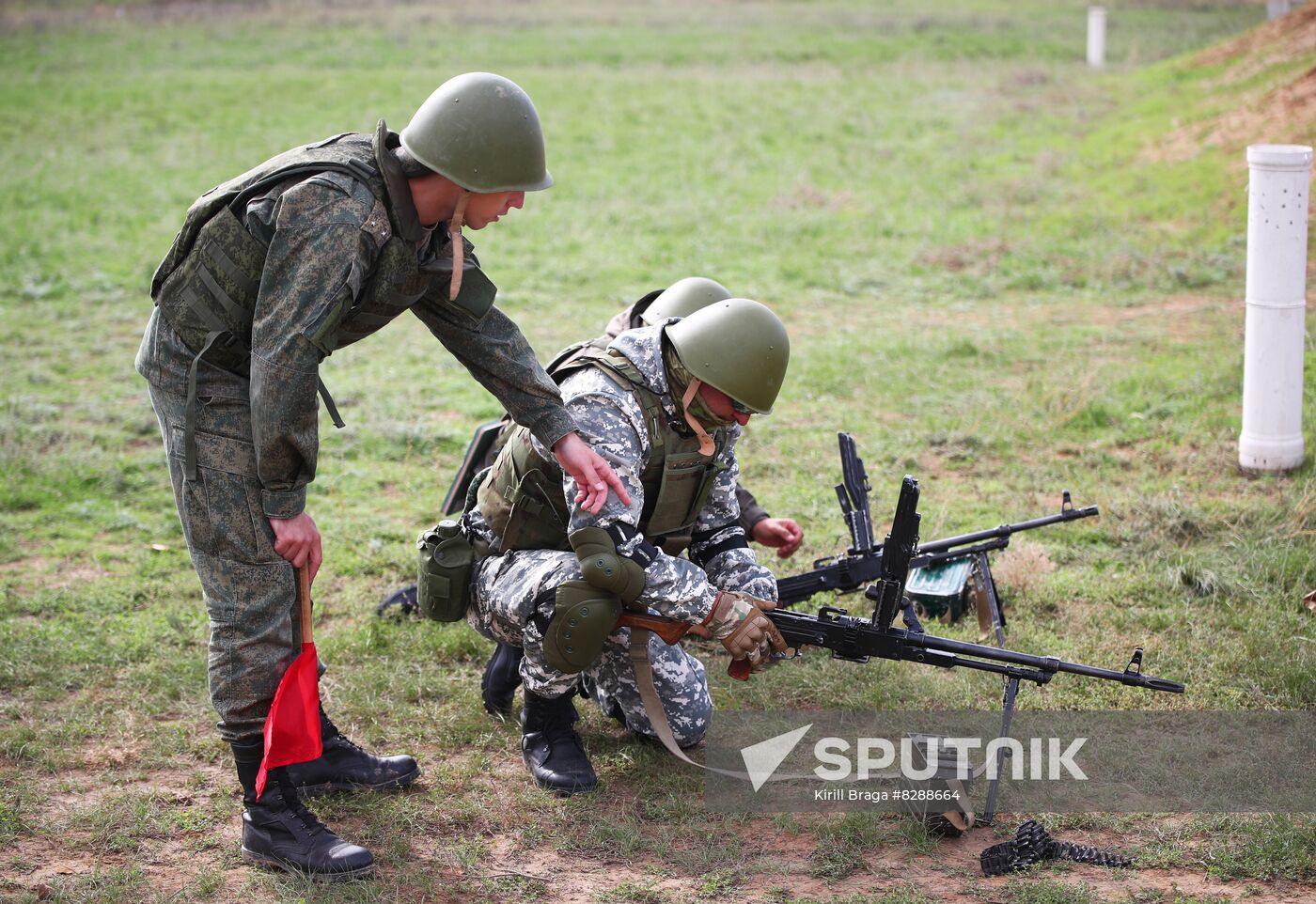 Russia Ukraine Military Operation Partial Mobilisation Training
