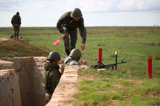 Russia Ukraine Military Operation Partial Mobilisation Training
