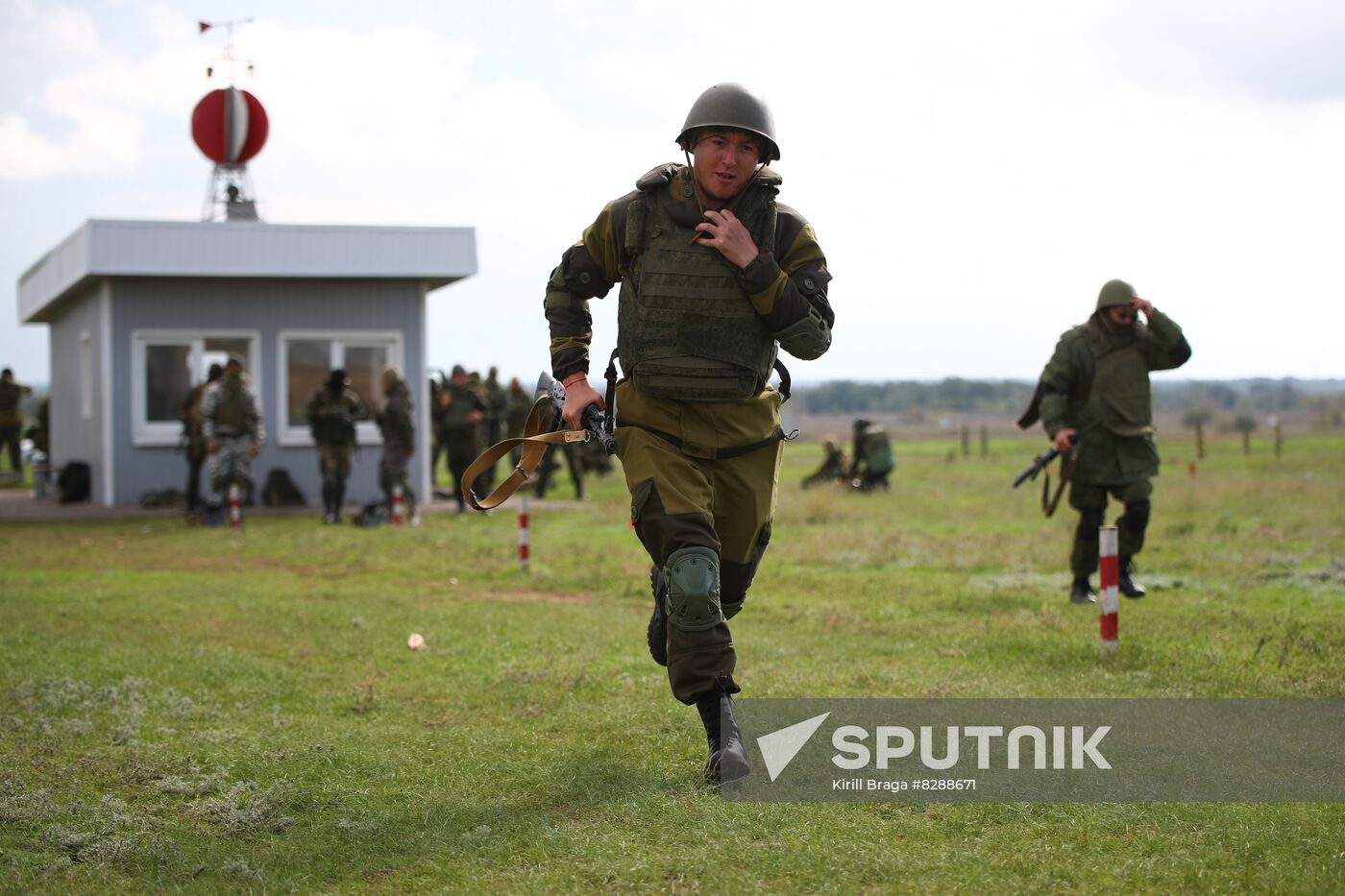 Russia Ukraine Military Operation Partial Mobilisation Training