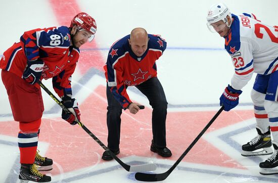 Russia Ice Hockey Kontinental League CSKA - SKA