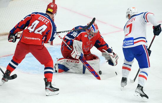 Russia Ice Hockey Kontinental League CSKA - SKA