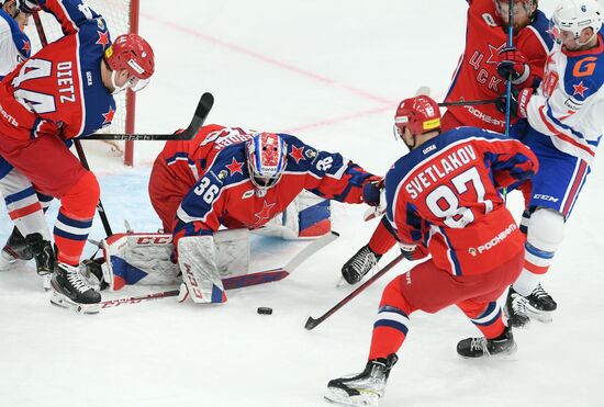 Russia Ice Hockey Kontinental League CSKA - SKA