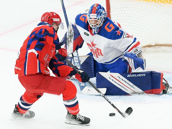 Russia Ice Hockey Kontinental League CSKA - SKA