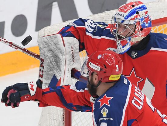 Russia Ice Hockey Kontinental League CSKA - SKA