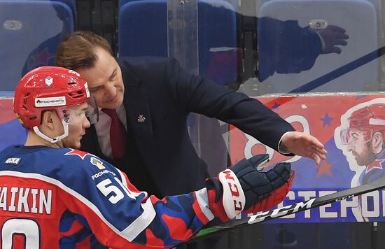 Russia Ice Hockey Kontinental League CSKA - SKA