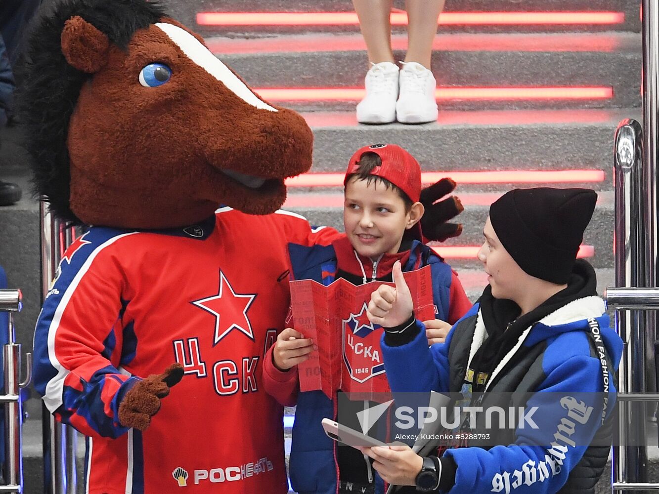 Russia Ice Hockey Kontinental League CSKA - SKA