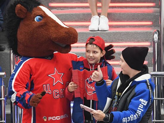 Russia Ice Hockey Kontinental League CSKA - SKA