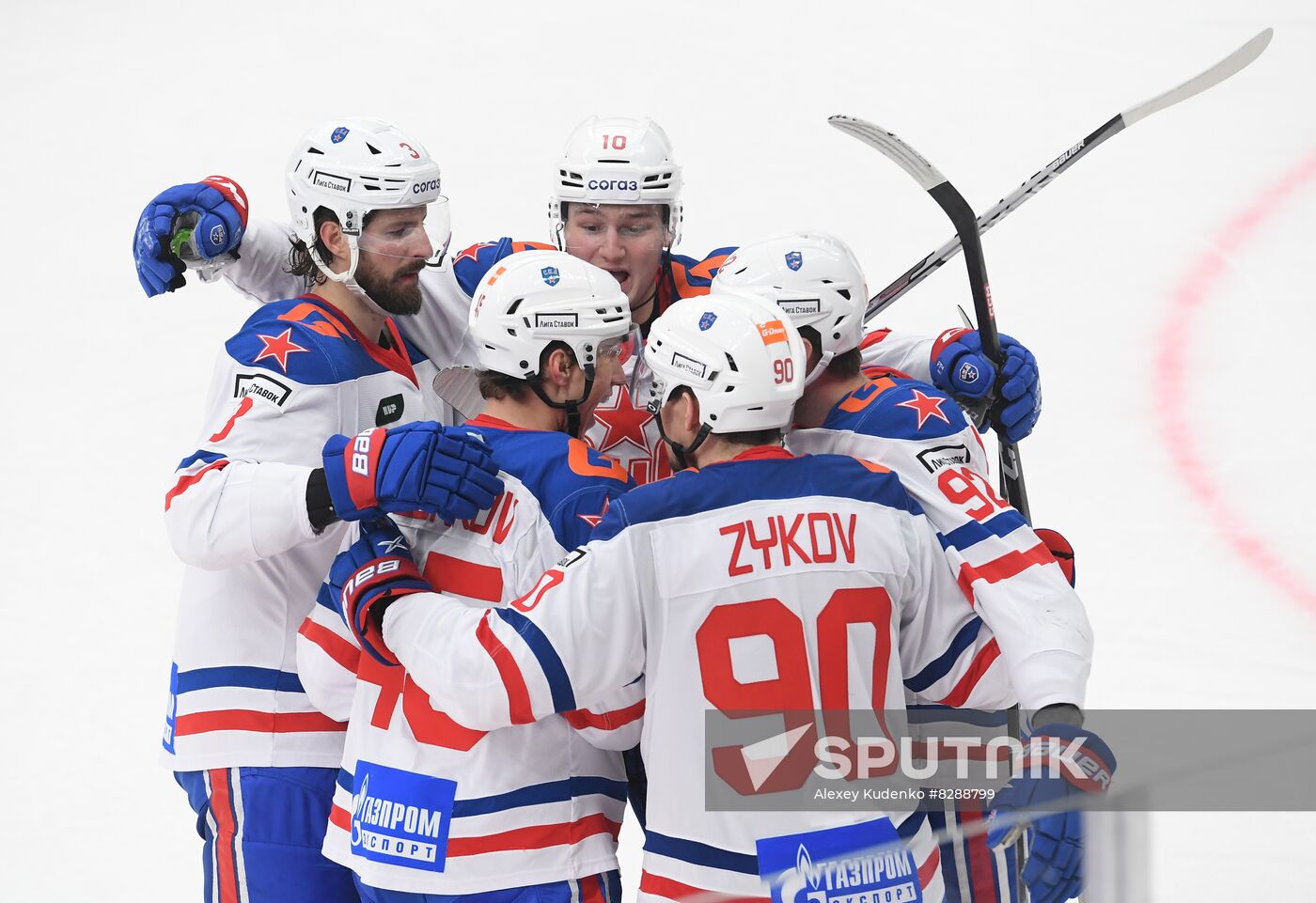 Russia Ice Hockey Kontinental League CSKA - SKA