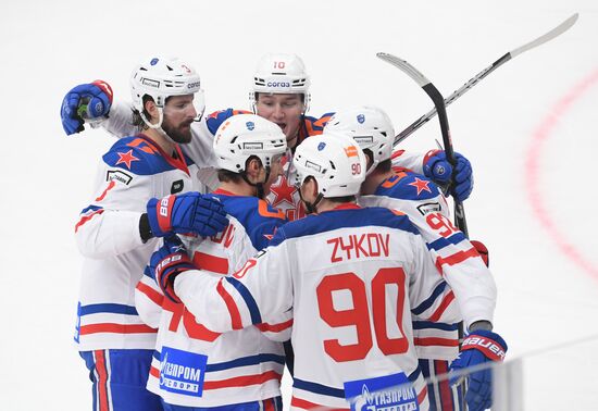 Russia Ice Hockey Kontinental League CSKA - SKA