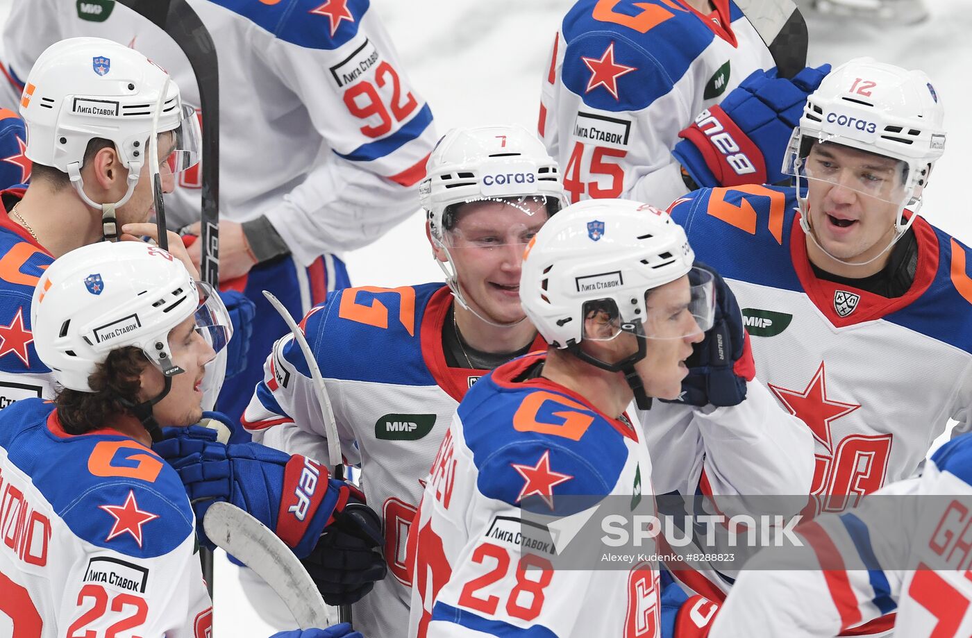 Russia Ice Hockey Kontinental League CSKA - SKA