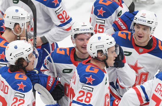 Russia Ice Hockey Kontinental League CSKA - SKA