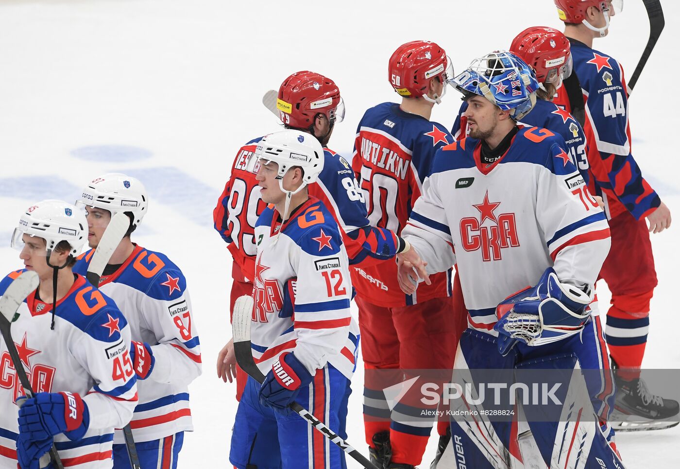 Russia Ice Hockey Kontinental League CSKA - SKA