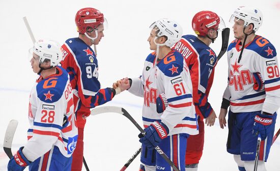 Russia Ice Hockey Kontinental League CSKA - SKA