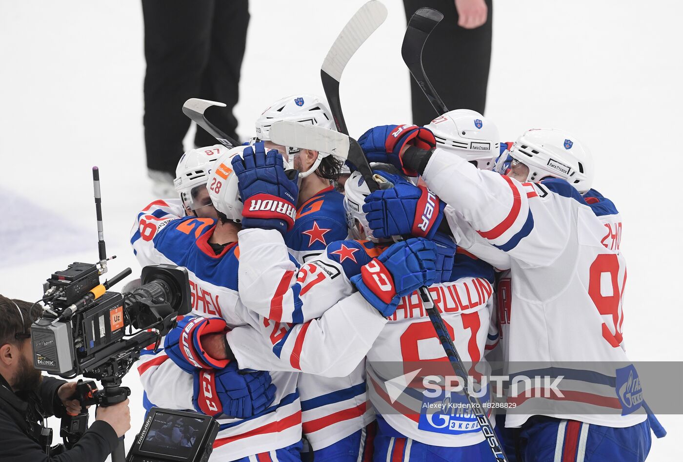 Russia Ice Hockey Kontinental League CSKA - SKA