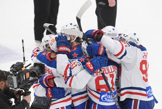 Russia Ice Hockey Kontinental League CSKA - SKA