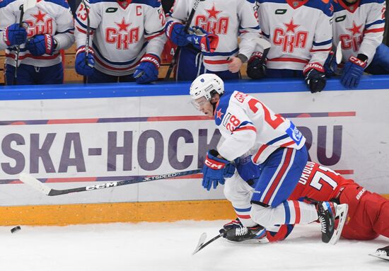 Russia Ice Hockey Kontinental League CSKA - SKA