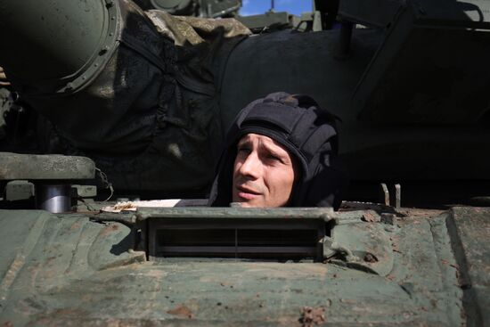 Russia Ukraine Military Operation Partial Mobilisation Training