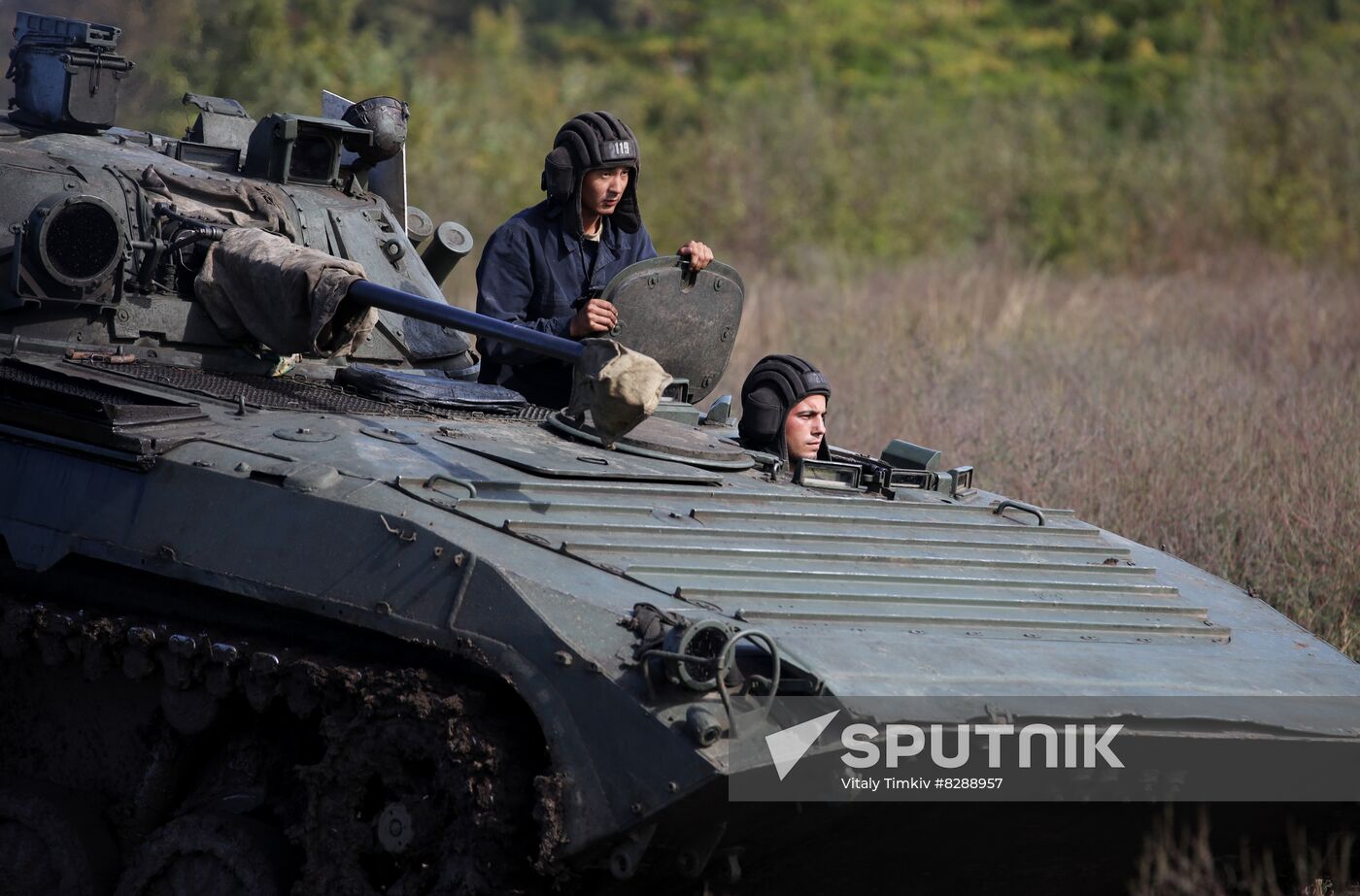 Russia Ukraine Military Operation Partial Mobilisation Training