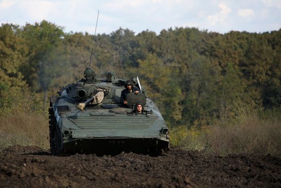 Russia Ukraine Military Operation Partial Mobilisation Training