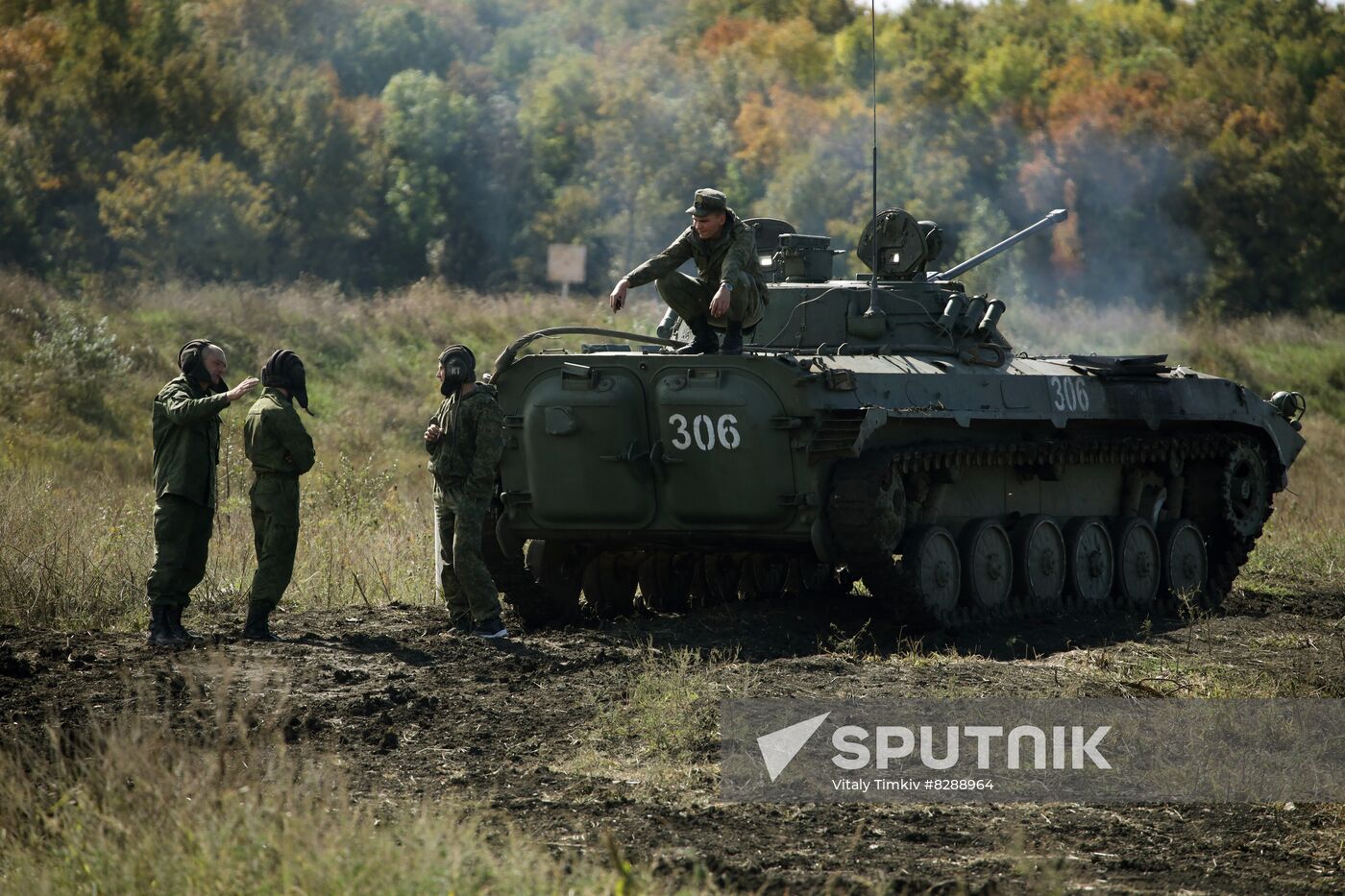 Russia Ukraine Military Operation Partial Mobilisation Training