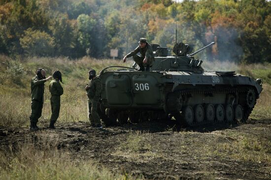 Russia Ukraine Military Operation Partial Mobilisation Training