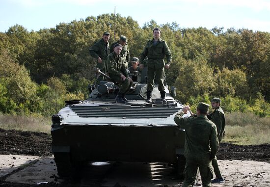 Russia Ukraine Military Operation Partial Mobilisation Training