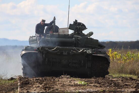 Russia Ukraine Military Operation Partial Mobilisation Training