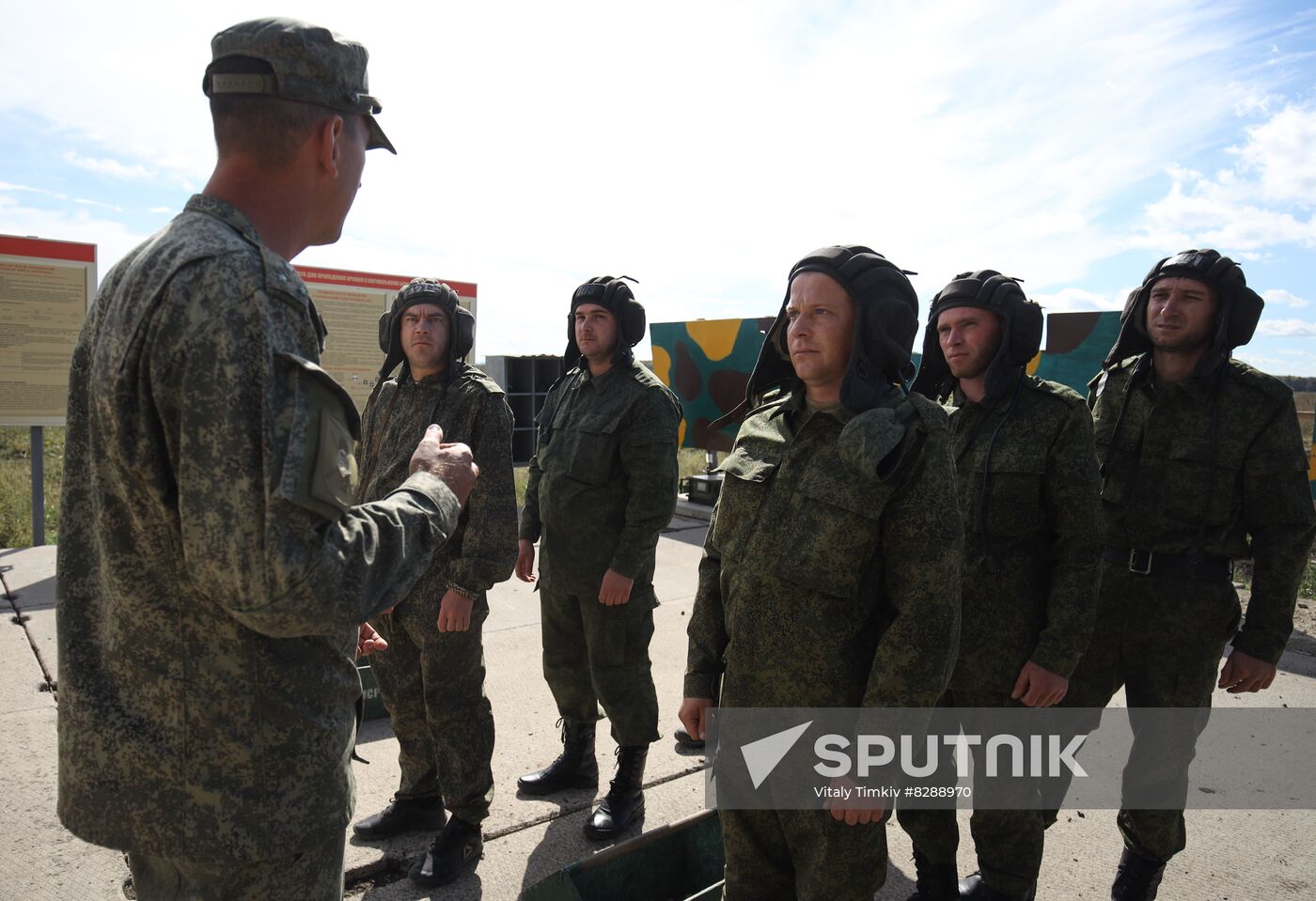 Russia Ukraine Military Operation Partial Mobilisation Training