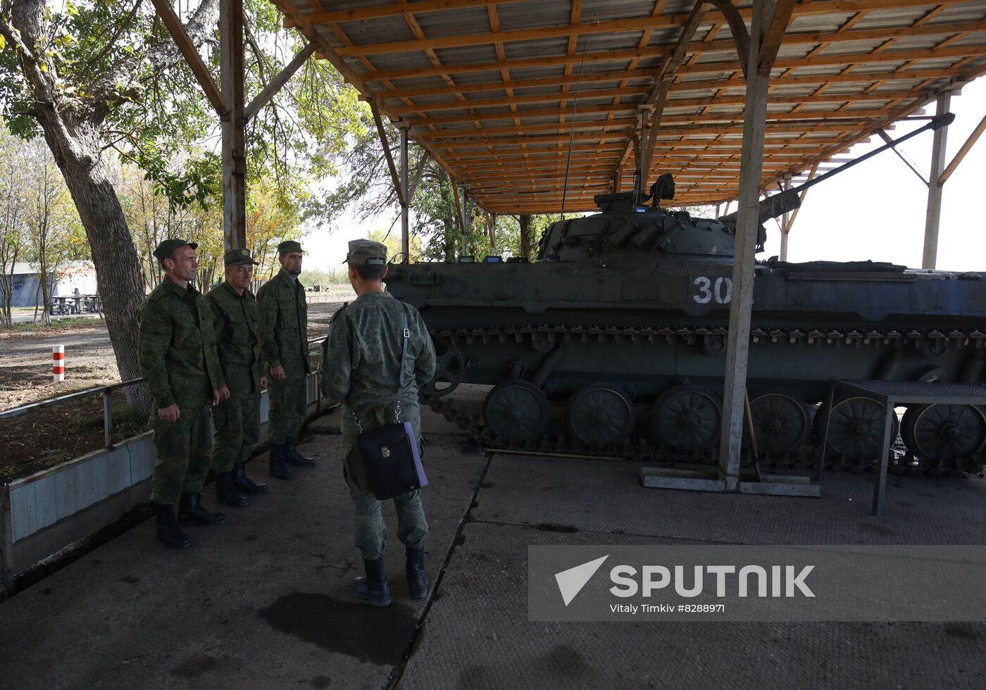 Russia Ukraine Military Operation Partial Mobilisation Training