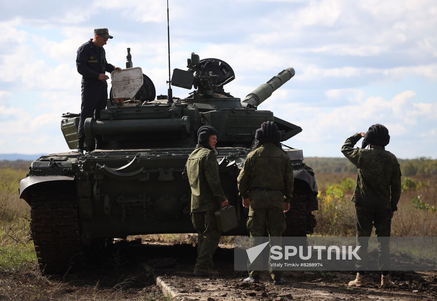 Russia Ukraine Military Operation Partial Mobilisation Training