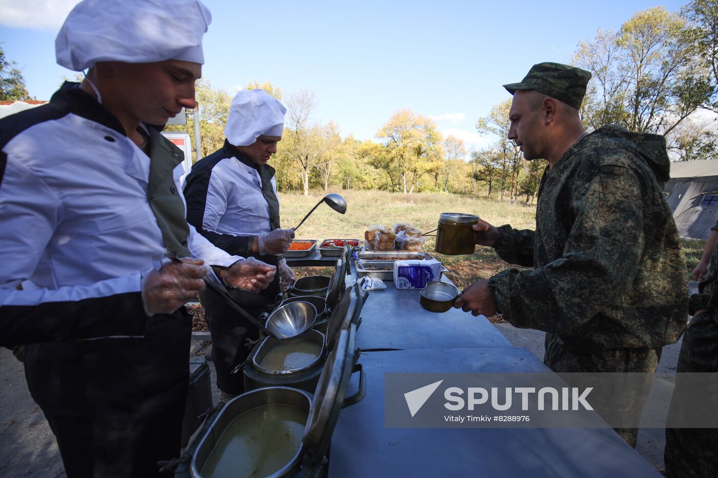 Russia Ukraine Military Operation Partial Mobilisation Training