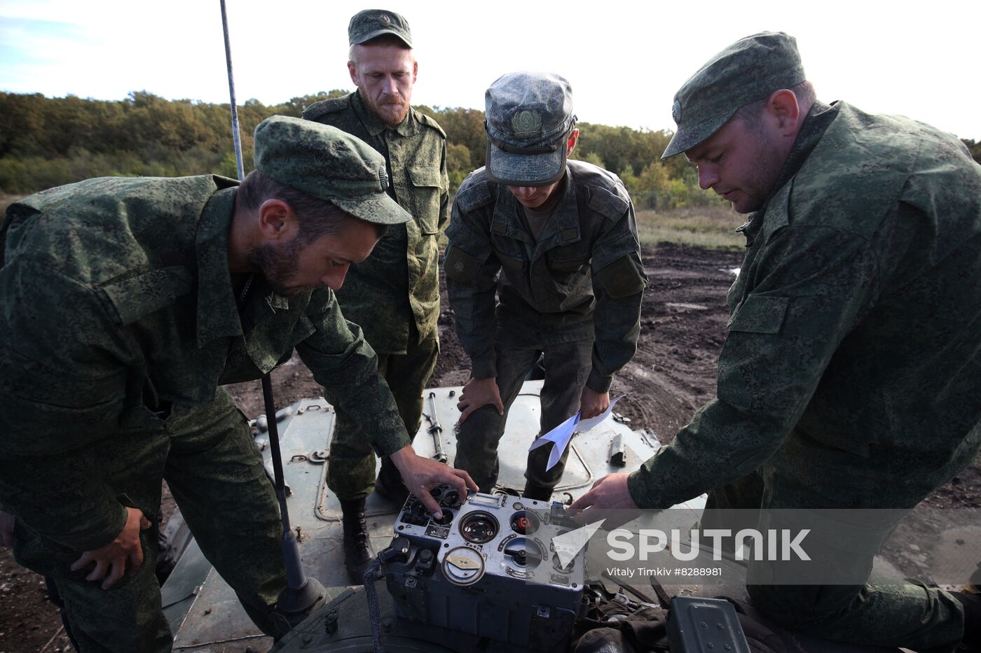 Russia Ukraine Military Operation Partial Mobilisation Training